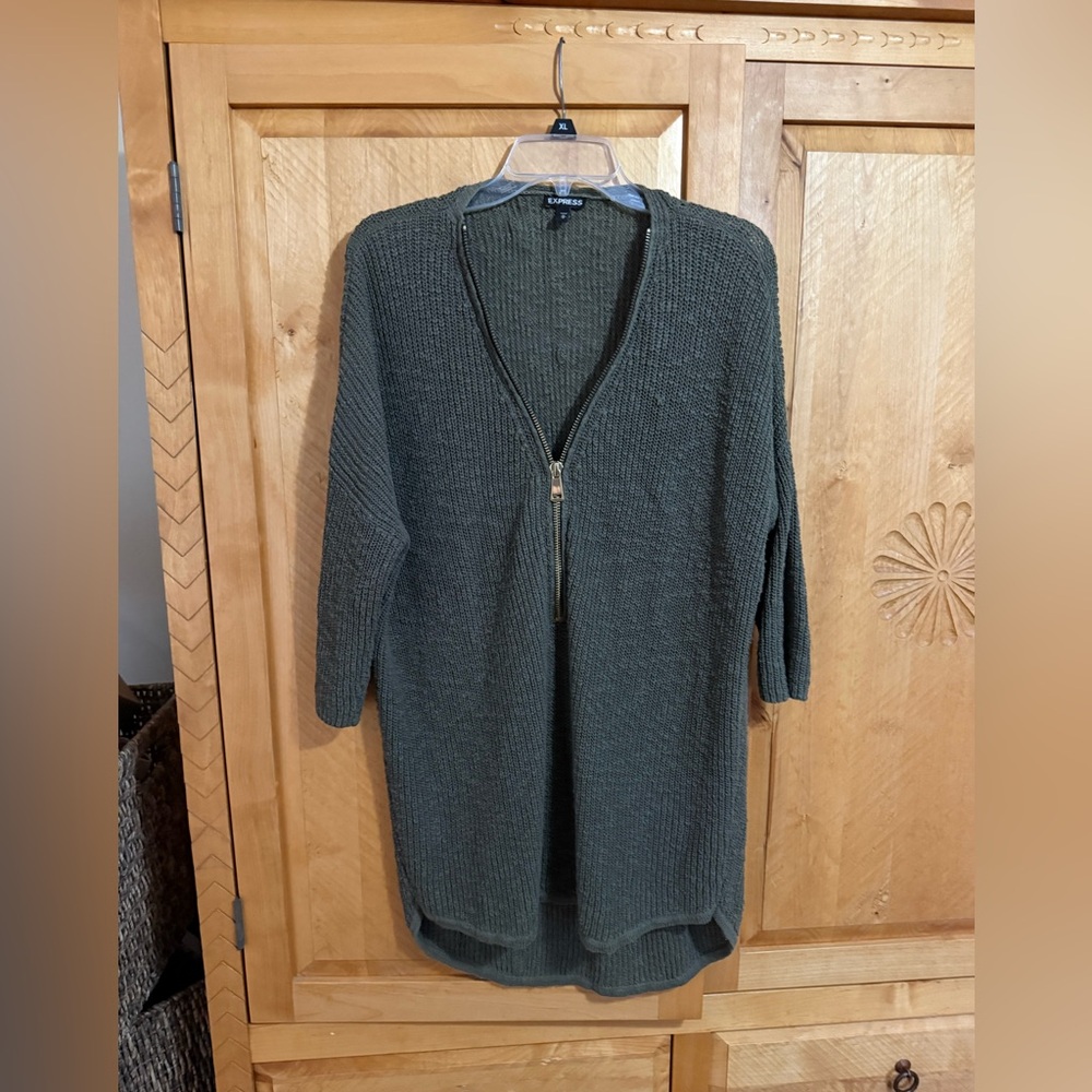 Express cardigan sweater